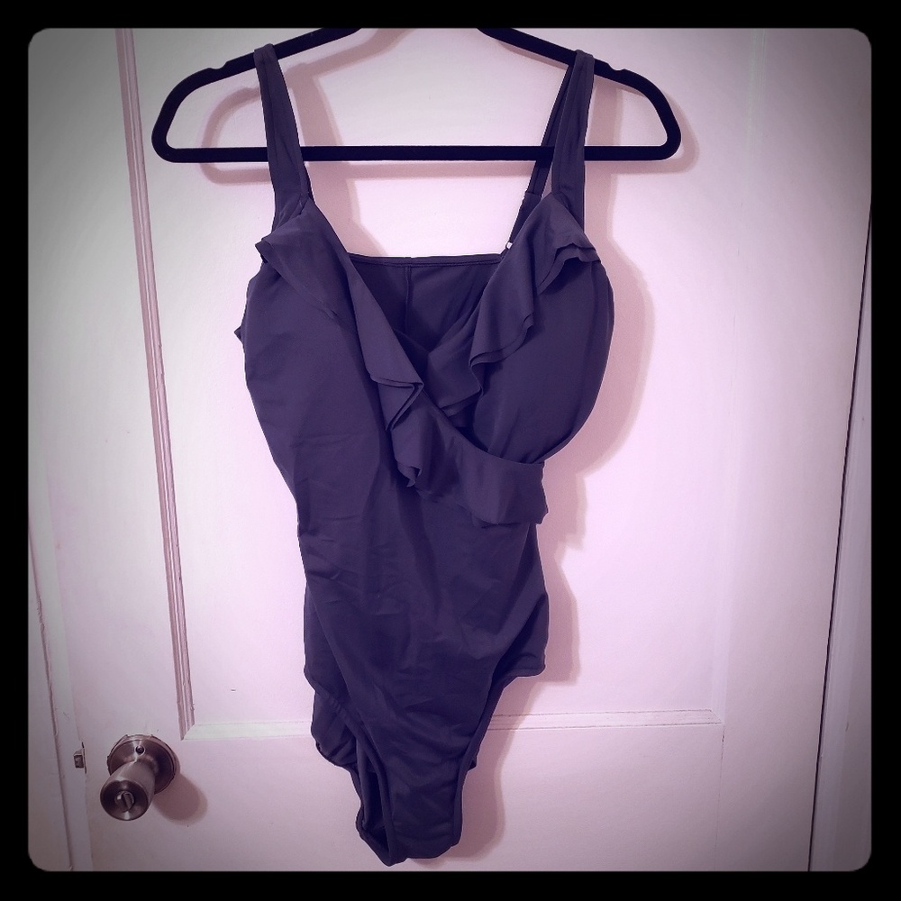 INC One-Piece Bathing Suit,  Sz 16
